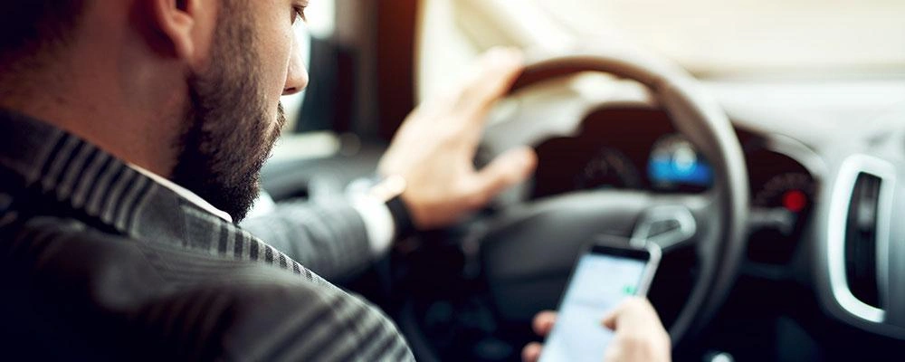Distracted Driving Accident Image