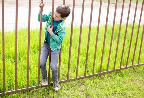 Trespassing Children Pose Image